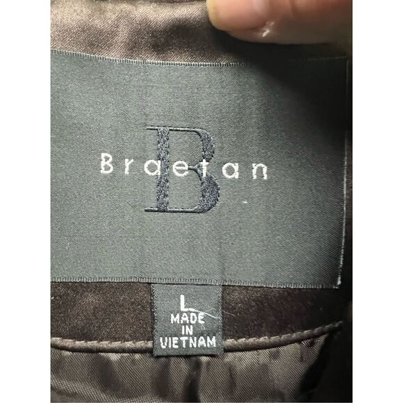 Braetan Womans Brown * Collared * Double Brested Jacket Sz L NWOT - Picture 3 of 6
